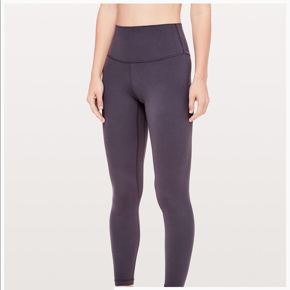 Lululemon Align II crop 21” size 4 in Plum